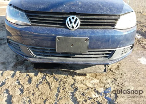 2012 Volkswagen Jetta 2.5L Se из США, поврежденный, VIN 3VWDP7AJ3CM350413